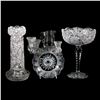 Image 1 : A collection of cut crystal.