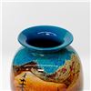 Image 9 : Three Art Glass vases.