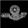 Image 1 : Ten pieces of cut crystal.
