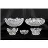 Image 2 : Ten pieces of cut crystal.