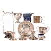 Image 1 : A collection of silver plate.