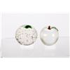 Image 9 : Seven Art Glass paperweights.