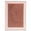 Image 1 : Ink on paper of a nude signed Roth lower right/center.