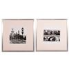 Image 1 : A pair of photographs of Paris bridges.