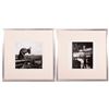 Image 1 : A pair of photographs of Paris landmarks.