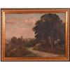 Image 2 : 19th century oil on canvas landscape.