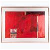 Image 1 : A mixed media abstract assemblage, signature indistinct, lower right.