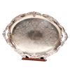 Image 1 : A silver plate tray.