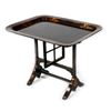 Image 1 : A 19th century tray on stand.
