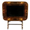 Image 3 : A 19th century tray on stand.