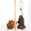 Image 8 : A Chimpanzee lamp and a turkey.