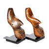 Image 2 : A pair of shoe form bookends.