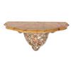 Image 2 : A faux marble topped bracket/console.