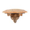 Image 5 : A faux marble topped bracket/console.