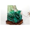 Image 3 : Faence figure lamp.
