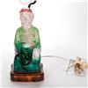 Image 4 : Faence figure lamp.