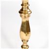Image 3 : Pair of brass candlesticks.