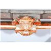 Image 2 : A faux marble console table.