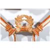 Image 3 : A faux marble console table.