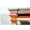 Image 5 : A faux marble console table.