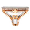 Image 6 : A faux marble console table.