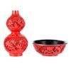 Image 1 : Two pieces of Chinese cinnabar.