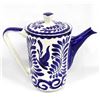 Image 3 : Mexican Anfora Cobalt Blue Coffee Pot