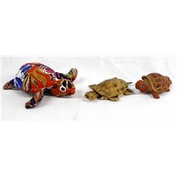 3 Turtle Collectibles