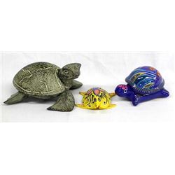 3 Turtle Collectibles