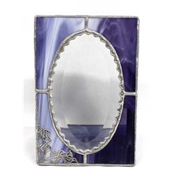 Miz Bee Stained Glass Picture Frame