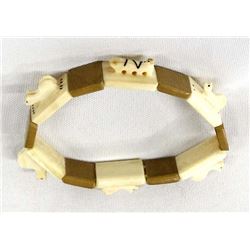 Alaskan Carved Iditarod Stretch Bracelet