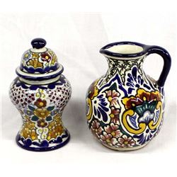 2 Pieces of Talavera Pottery