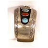 Image 3 : Vintage Navajo Sterling Turquoise Watch Bracelet