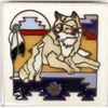 Image 3 : 2 Masterworks Handcrafted Ceramic Art Tiles