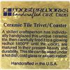 Image 4 : 2 Masterworks Handcrafted Ceramic Art Tiles
