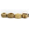 Image 1 : 4 Native American Cherokee Baskets