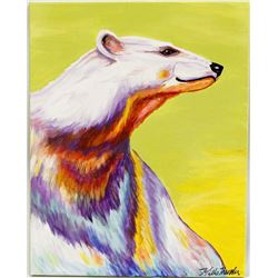 Original Acrylic Painting by Kathy Kills Thunder
