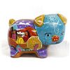 Image 1 : Colorful Mexican Pottery Piggy Bank