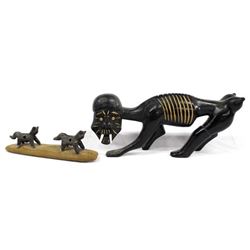 African and Canadian Inuit Carvings