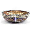 Image 1 : Hand Beaded Hammered Copper Bowl by Kills Thunder