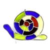 Image 2 : Stained Glass Snail Hanging Decor