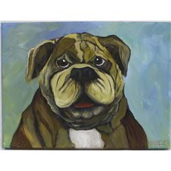 Original Oil Painting ''Spike'' by Savarese
