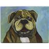 Image 1 : Original Oil Painting ''Spike'' by Savarese