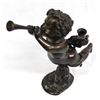 Image 2 : Antique Estate Bronze Angel Candleholder