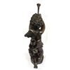 Image 3 : Antique Estate Bronze Angel Candleholder