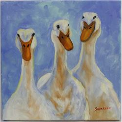 Original Oil Painting ''Lucky Ducks'' by Savarese