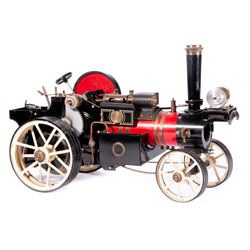 Vintage model steam engine.