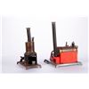 Image 2 : Two vintage model steam engines.