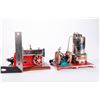 Image 7 : Two vintage model steam engines.