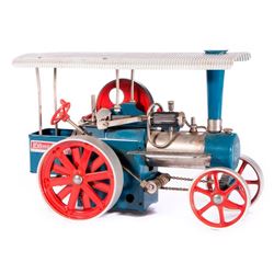 Vintage toy tractor.